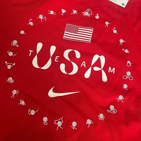 NWT USA Premium Essential Icon Men's Nike T-Shirt size small - Picture 3 of 5